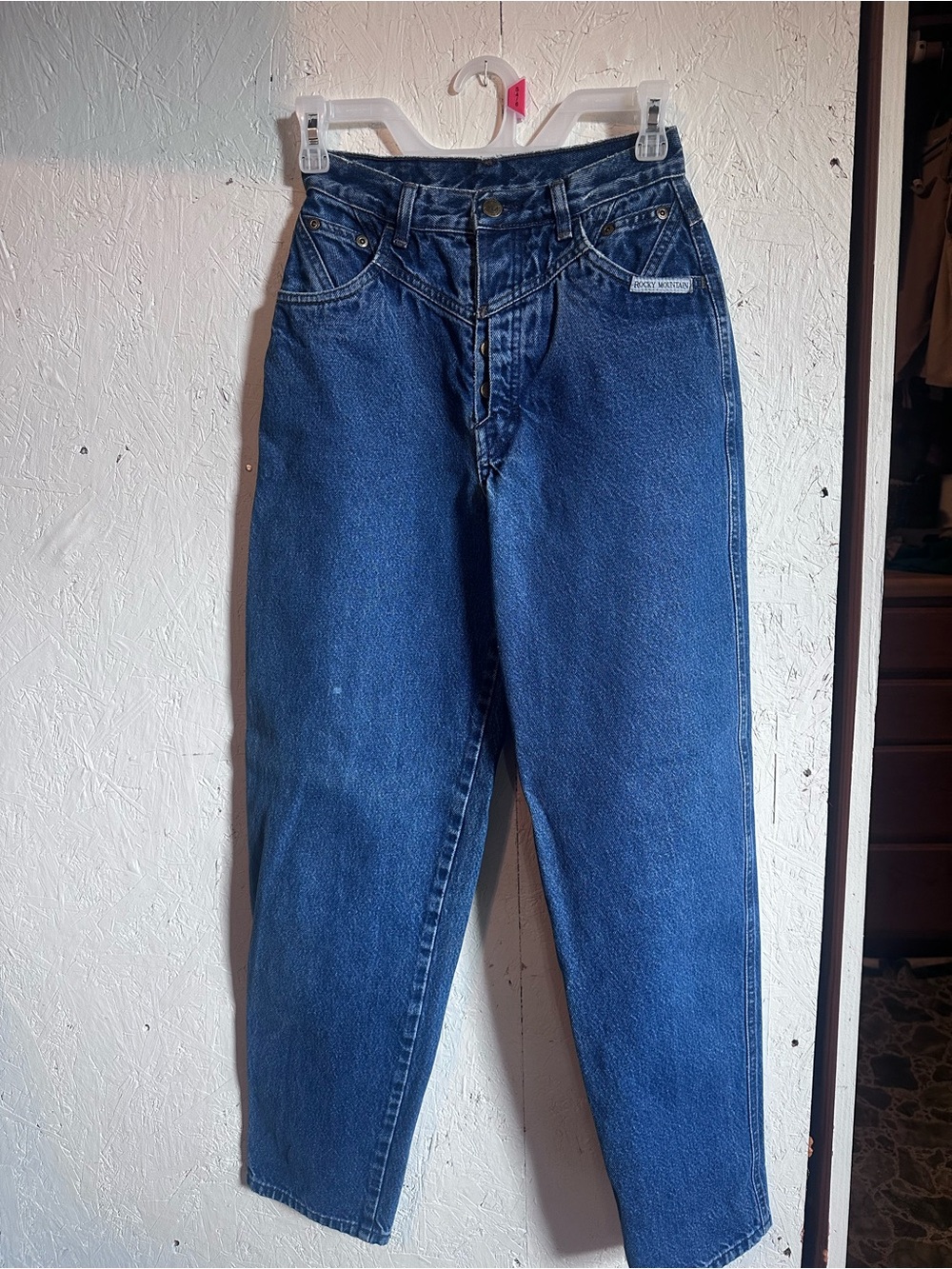Vintage Rocky Mountain Dark Wash Bareback Jeans